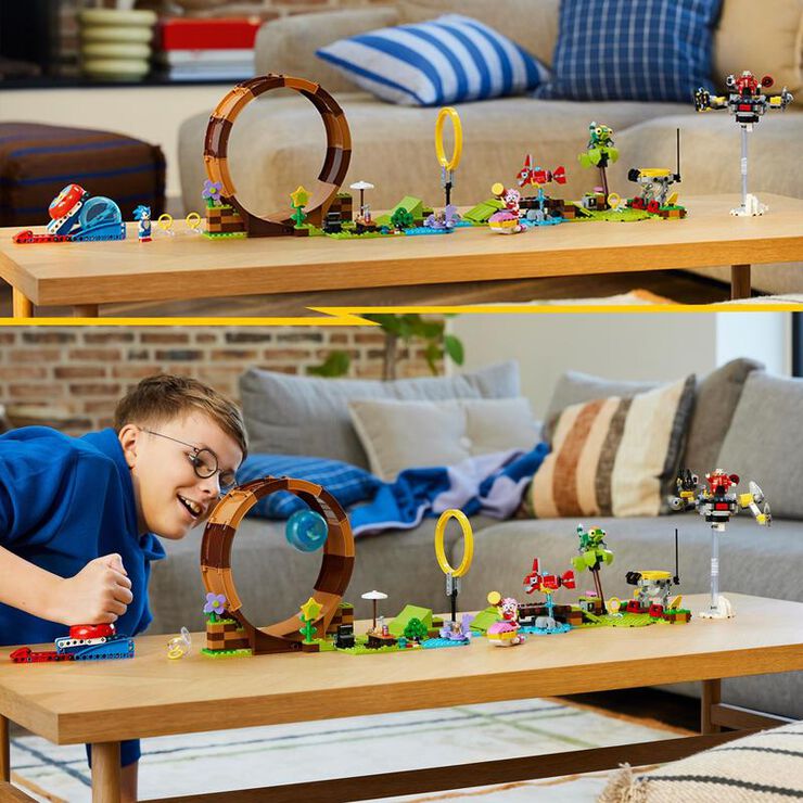 LEGO® Sonic the Hedgehog Sonic: Desafío del Looping de Green Hill Zone 76994