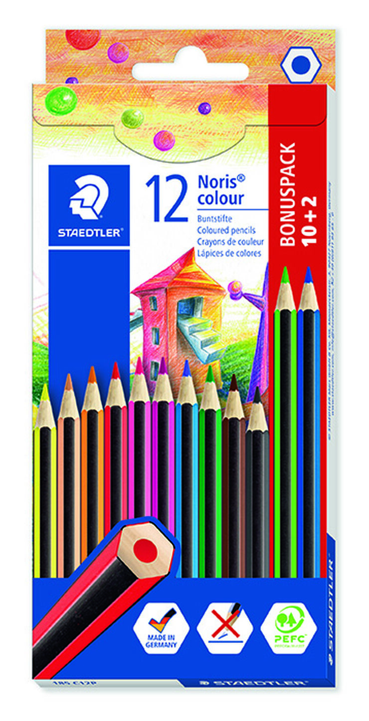 Lápices de colores Staedtler Noris Colour 12 colores