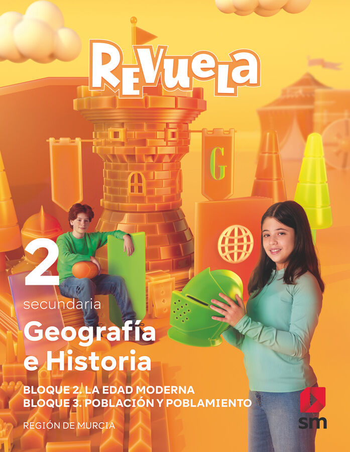 Geograf&iacute;a e Historia. 2 Secundaria. Bloques. Revuela. Regi&oacute;n de Murcia