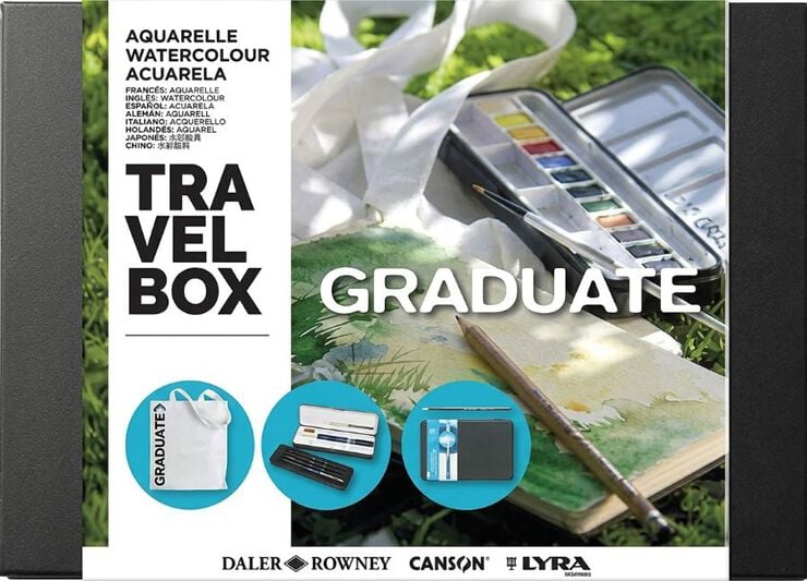 Caja de acuarelas Canson Travel Box