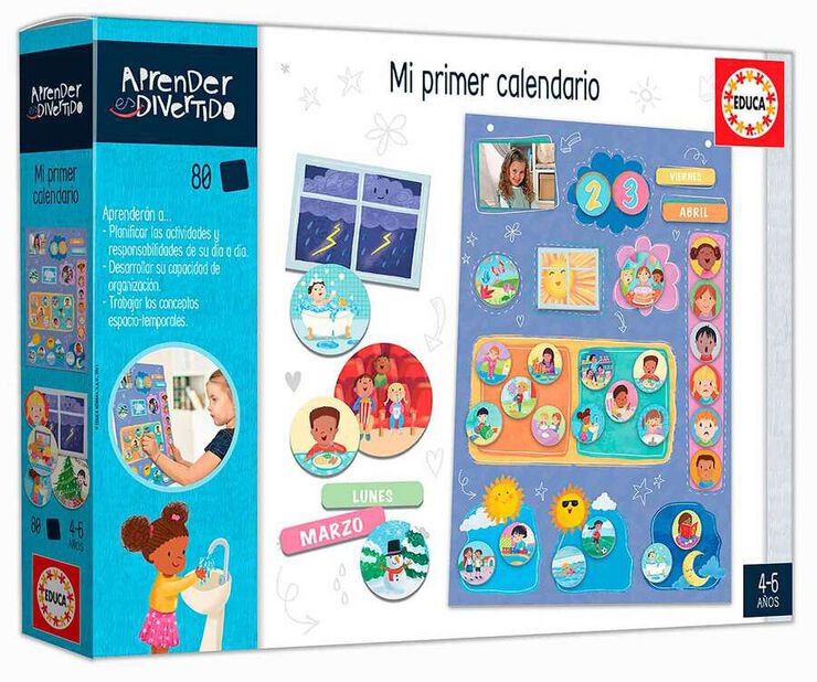 Aprender es divertido Mi Primer Calendario