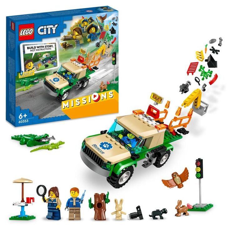 LEGO® My City Missions Rescate Animales 60353