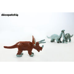 Figura papel maché Décopatch Triceratops 16cm