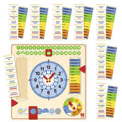 Rellotge Calendari 8 Idiomes