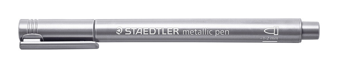 Retolador Staedtler Metallic marker Plata