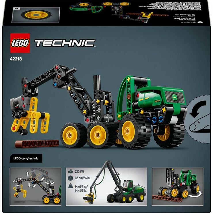 LEGO® Technic Collitadora amb Rodes John Deere 1470H 42218