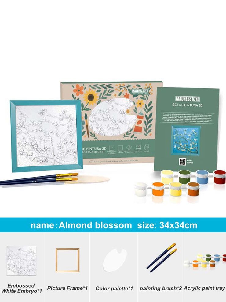 Pintura 3D Madnesstoys Flors