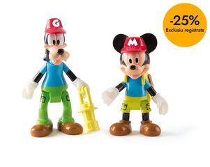 Figuras Disney Cl&aacute;sicos Mickey Mouse ClubHouse Mickey y Goofy