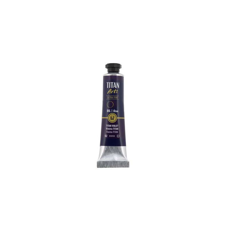 Pintura al óleo Titan 20ml violeta titán