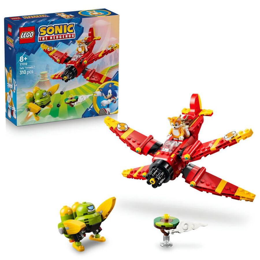 LEGO&reg; Sonic the Hedgehog&trade;: Tornado-1 de Tails 77119