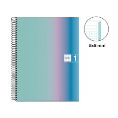 Notebook 1 Miquelrius A4 80 hojas 5x5 Aurora Santorini