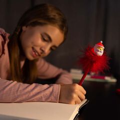 Bolígrafo con luz Legami Navidad Santa Claus