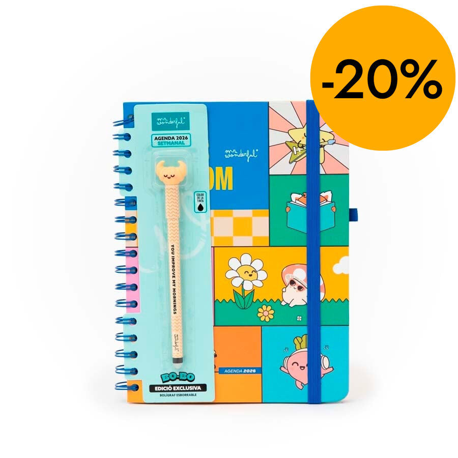 Agenda Mr.Wonderful setm/vista 2026 cat Plans random