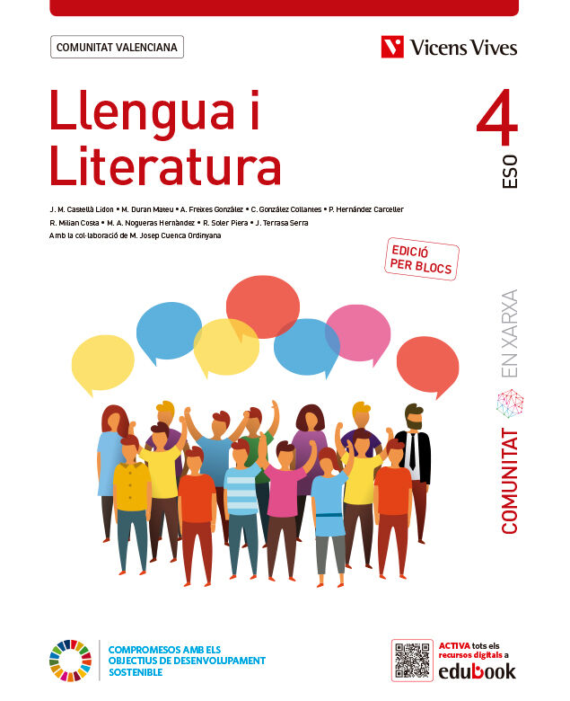 Llengua I Literatura 4 Blocs Comunitat En Xarxa Valencia