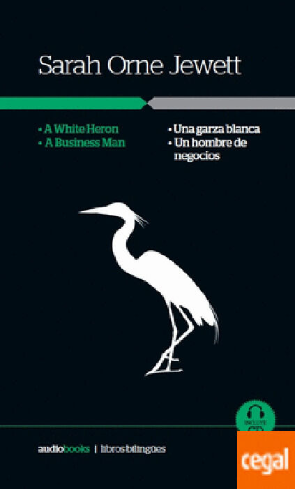 Una garza blanca / Un hombre de negocios