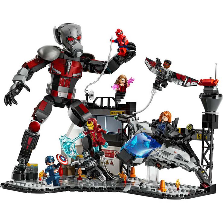 LEGO® Super Herois Gran Batalla del Capità Amèrica: Civil War 76314