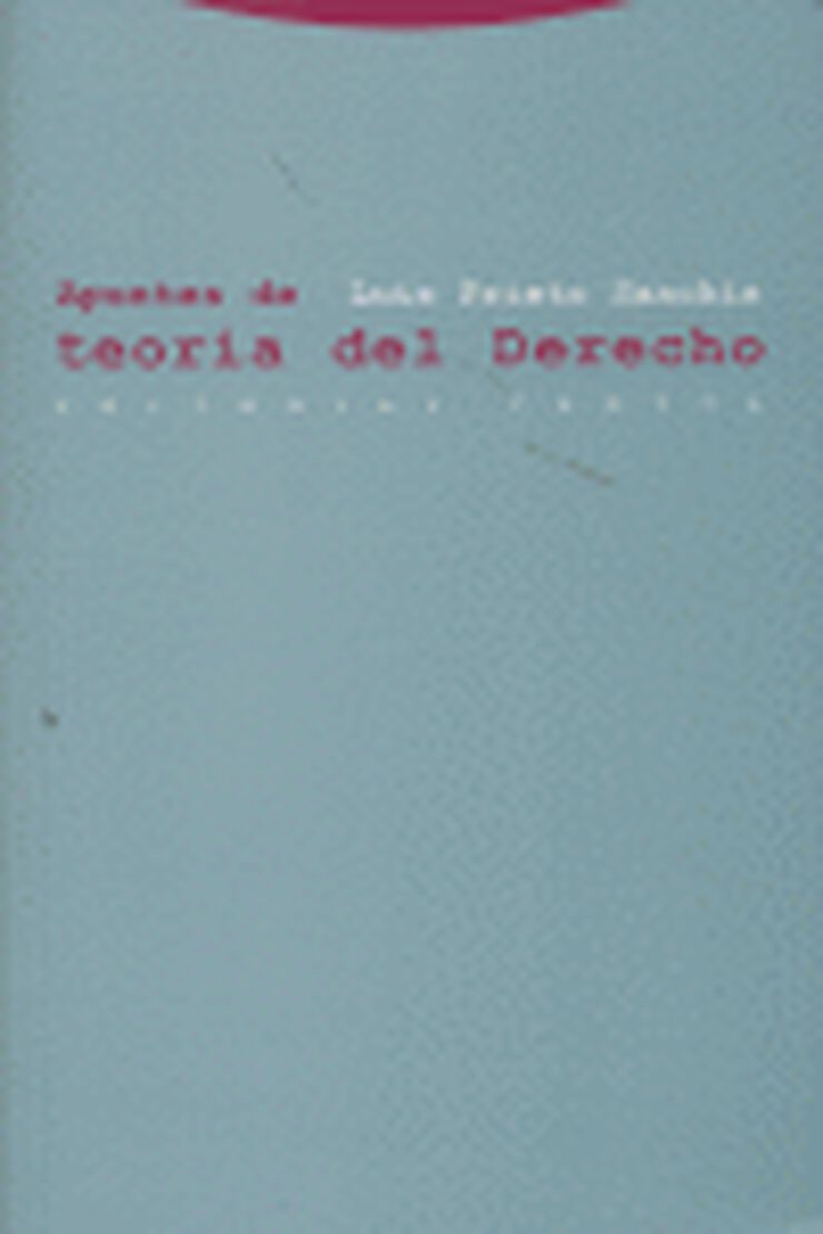 Apuntes de teoría del derecho