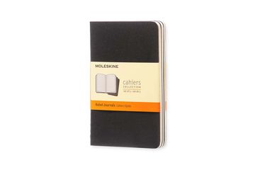 Pack 3 Llibretes Moleskine P Negre Ratlla