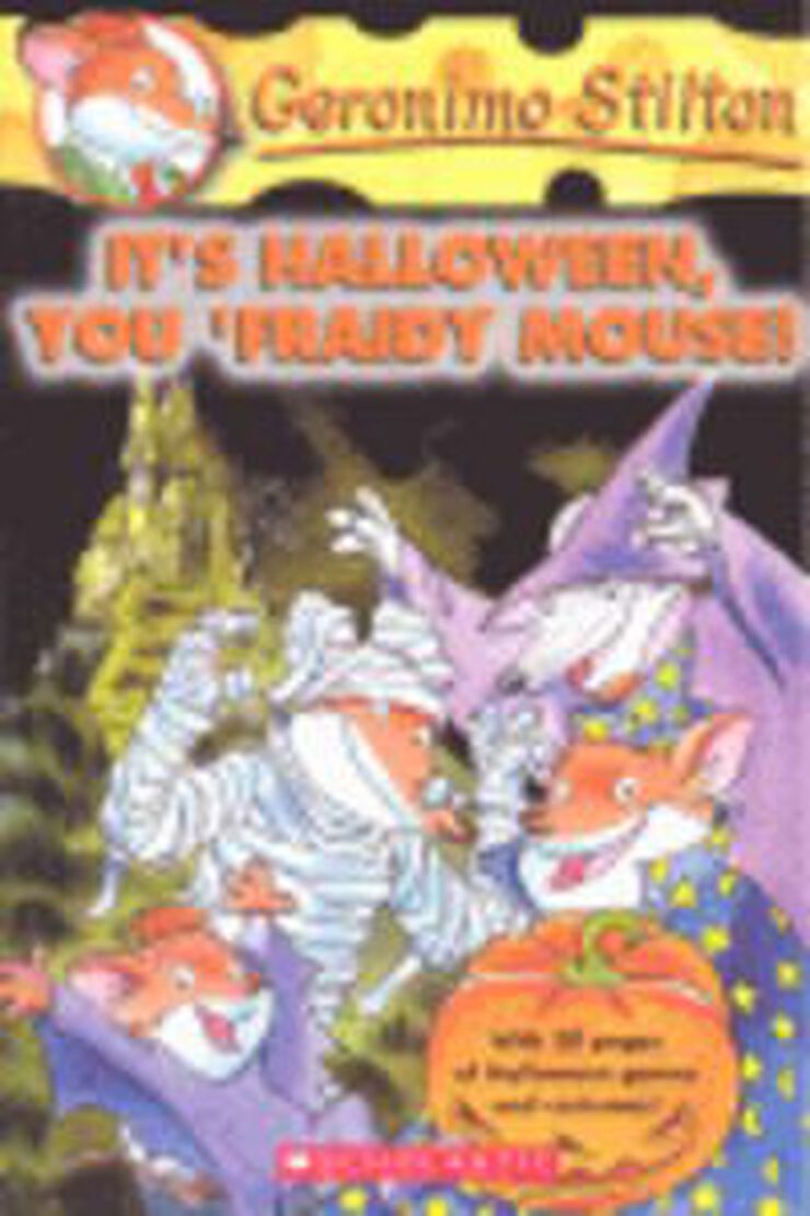 It's halloween you fraidy mouse!
