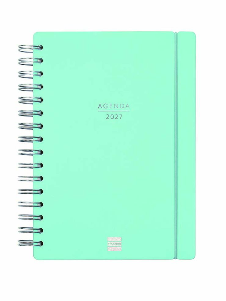 Agenda Finocam 16M Haiku E10 Sem/Vista Castellano 2026-27 Azul