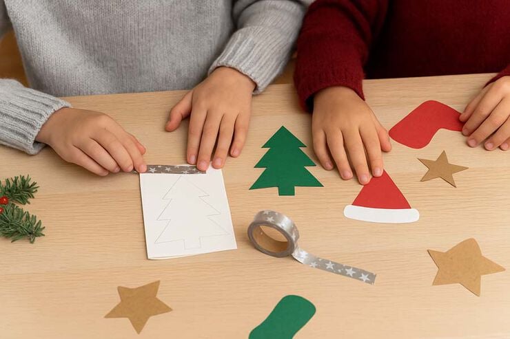 Cinta Washi Tape Innspiro Estrellas plata