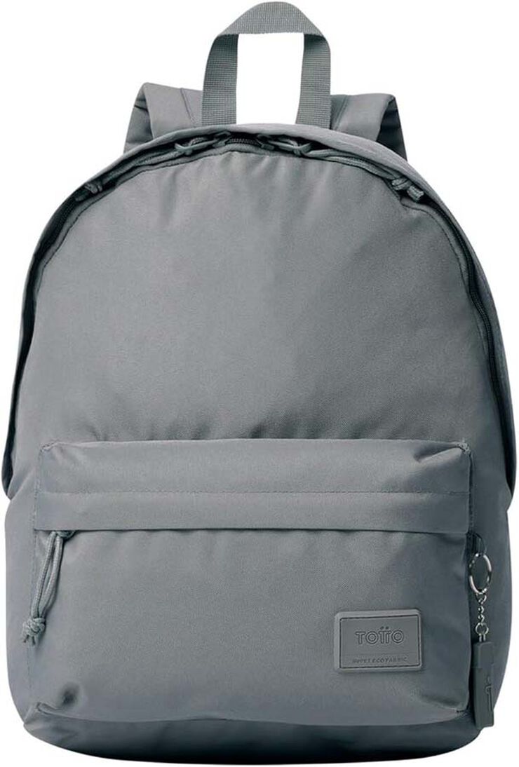 Pack Mochila + Estuche Totto Kalex gris