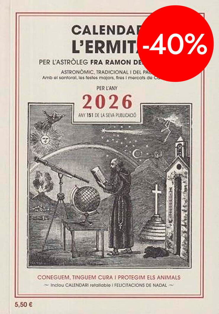 Calendari de L'Ermit&agrave; 2026