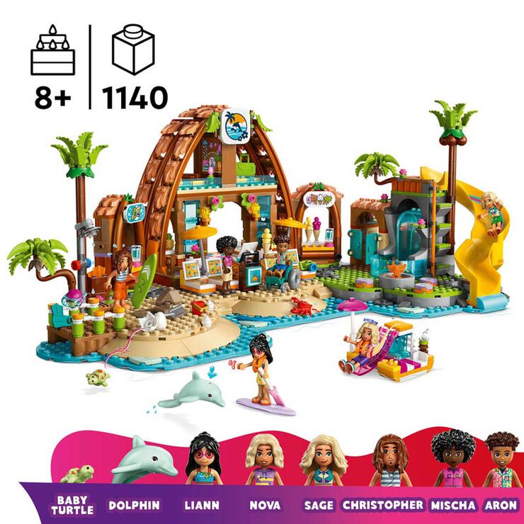 LEGO® Friends Hotel de Vacaciones Familiares en la Playa 42673