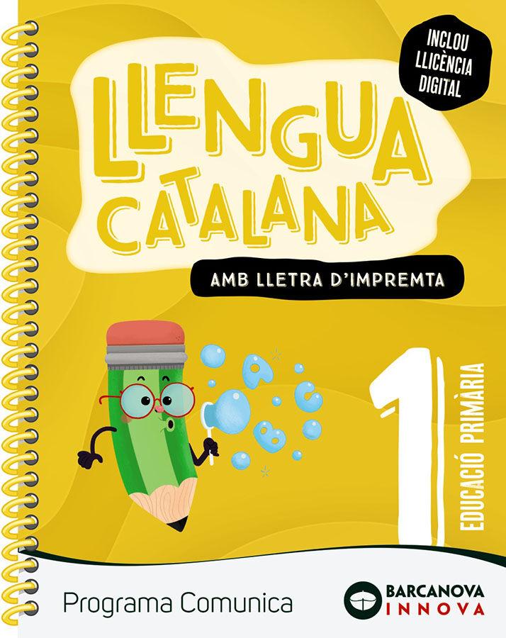 Llengua Catalana (Letra Impresa) 1 prim&agrave;ria