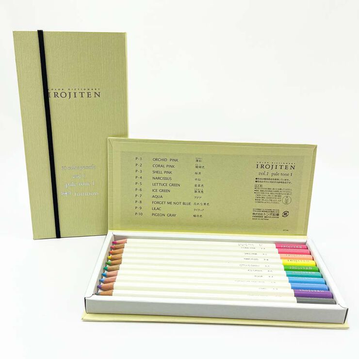 Lápices Tombow Irojiten pálidos 10 colores