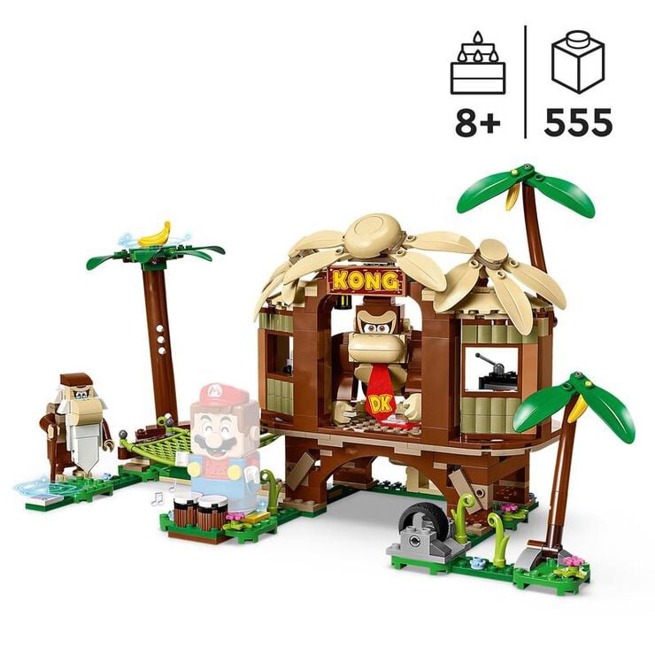 LEGO® Super Mario Set de Expansión: Casa del Árbol de Donkey Kong 71424