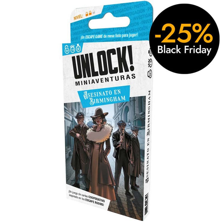 Unlock! Miniaventuras - Asesinato En Birmingham