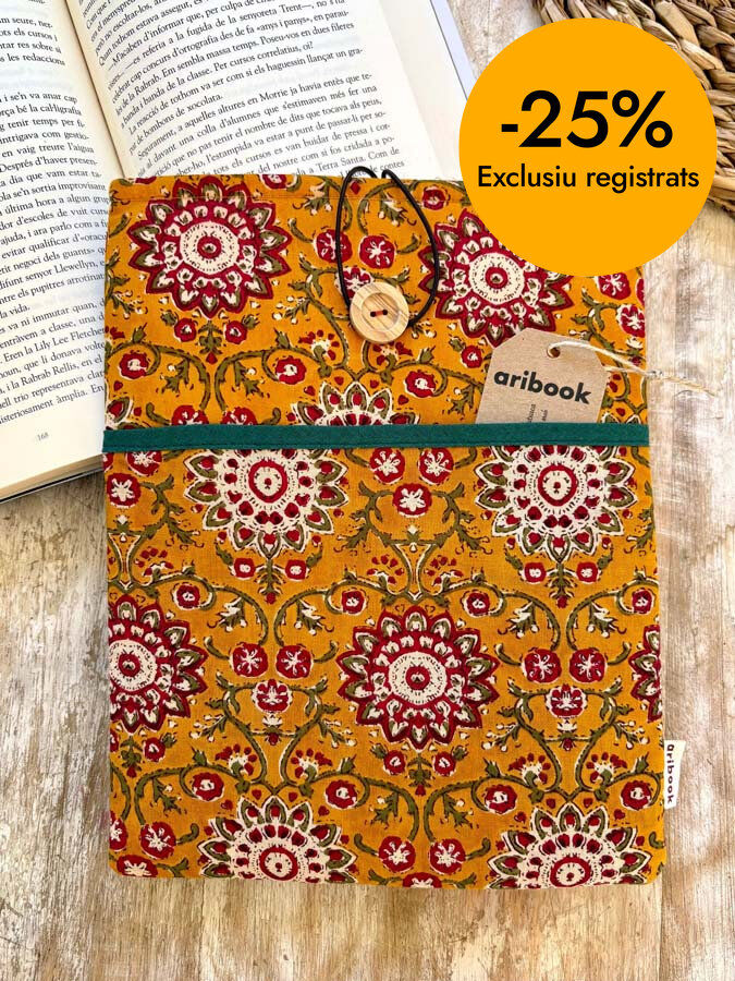Funda Llibre Aribook 20x26cm butxaca Delhi
