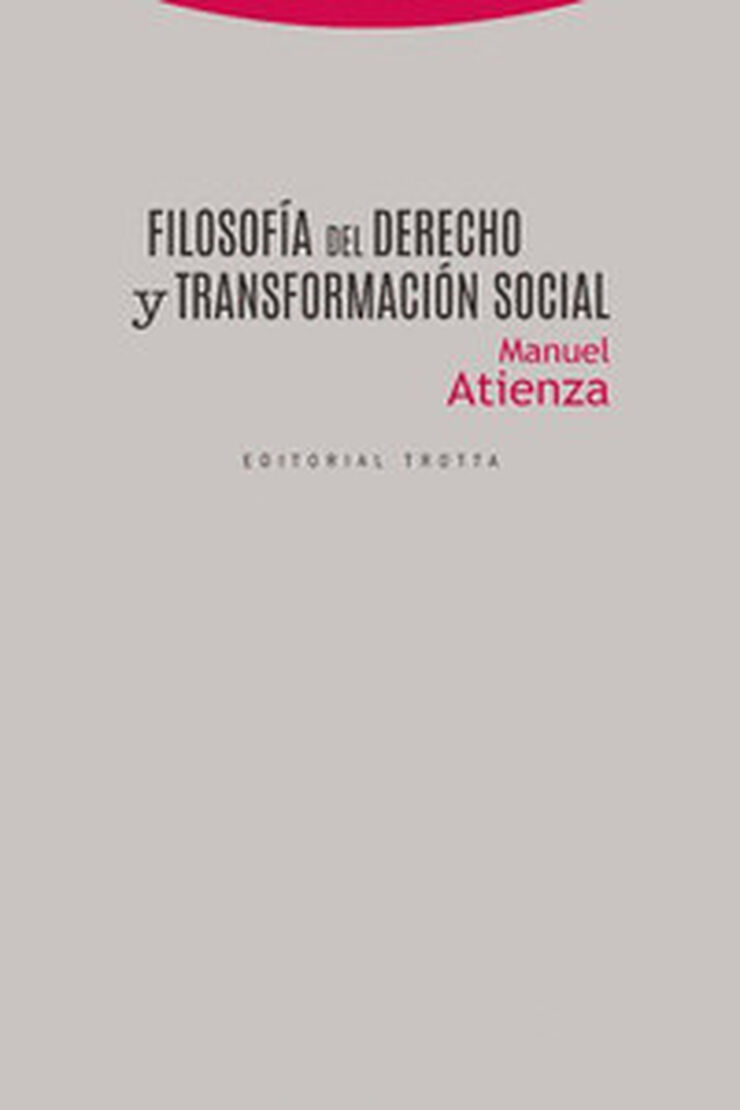 Filosofía del Derecho y transformación s