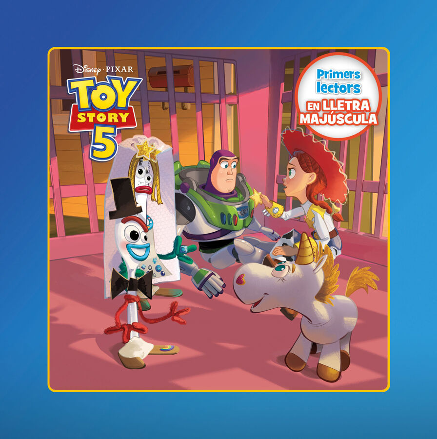 Toy Story 5. Primers lectors en lletra MAJ&Uacute;SCULA