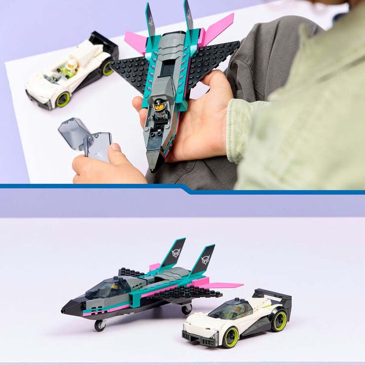 LEGO&reg; City Jet vs. Cotxe 60489