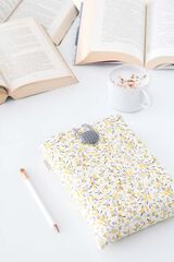 Funda de Libro Drapets Flores Mimosa interior gris