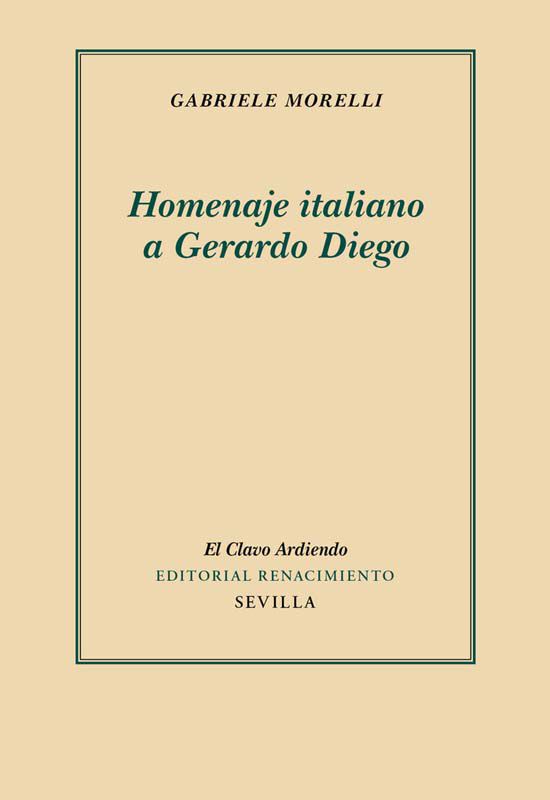 Homenaje italiano a Gerardo Diego
