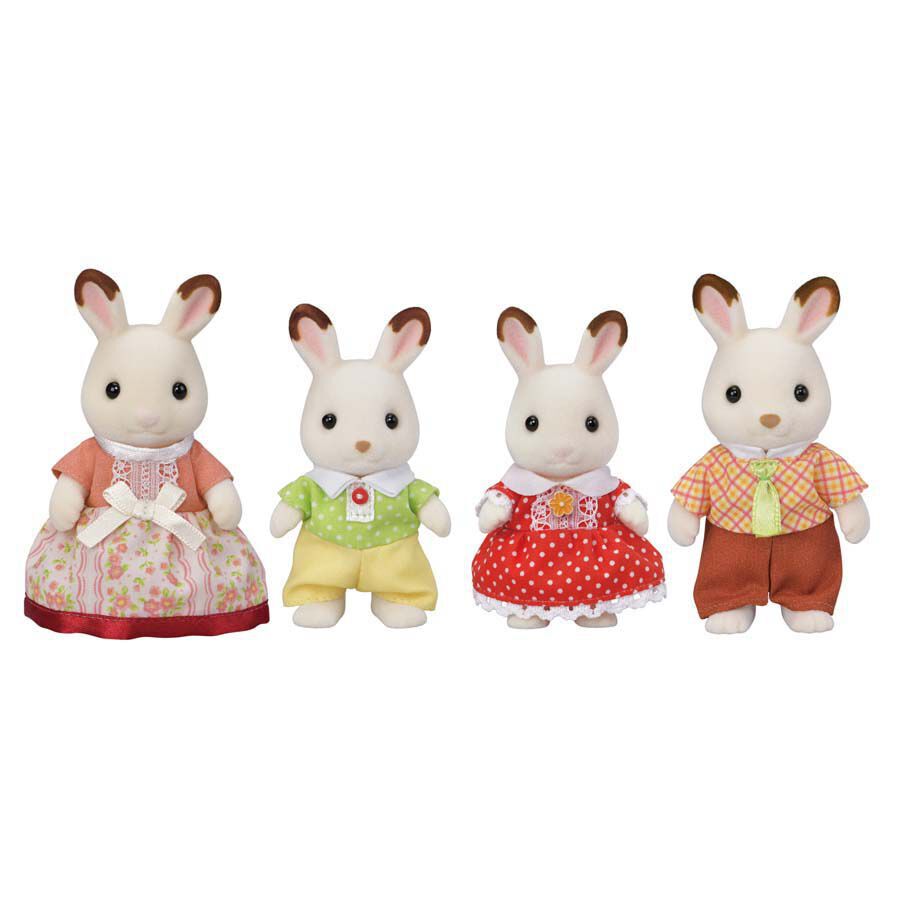 Familia Conejito Chocolate - Sylvanian Families