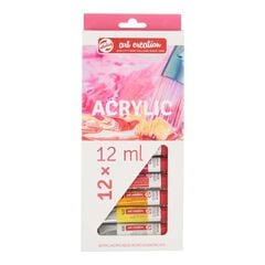 Set Acr&iacute;lic Talens Art Cretaion 12 colors 12ml