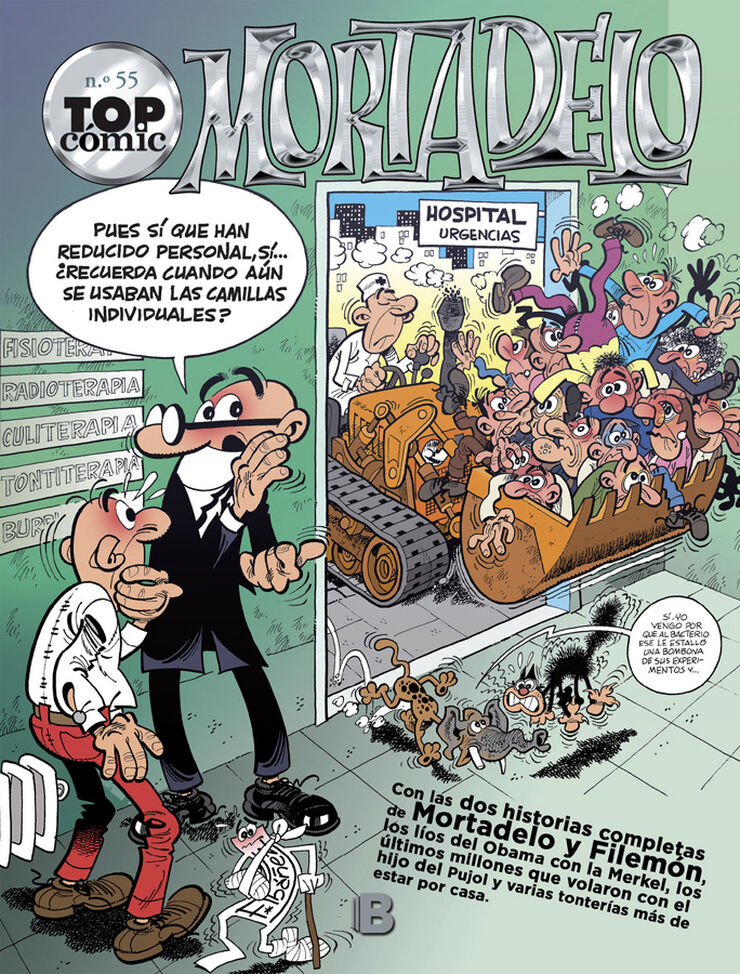 Top Cómic Mortadelo 55: Los monstruos, El circo