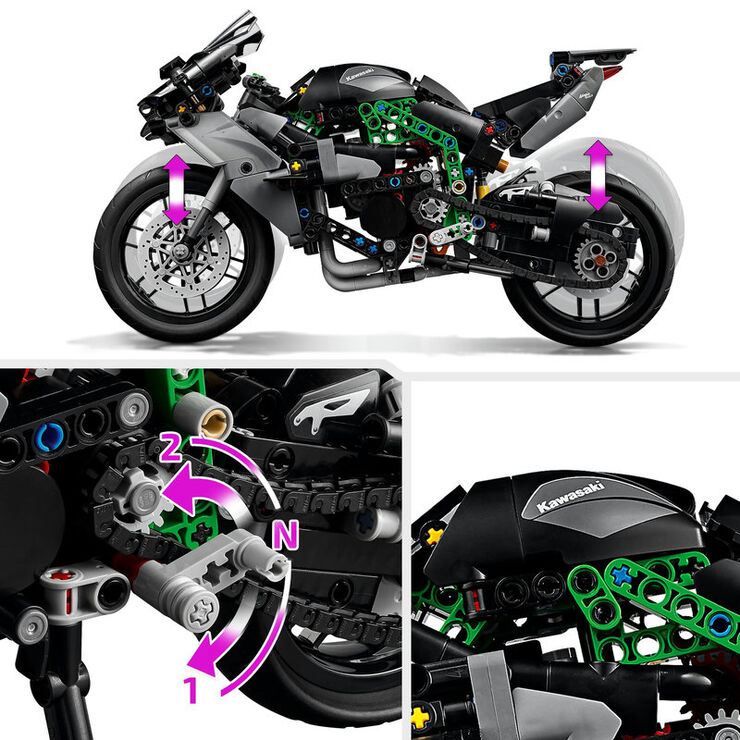 LEGO® Technic Moto Kawasaki Ninja H2R 42170