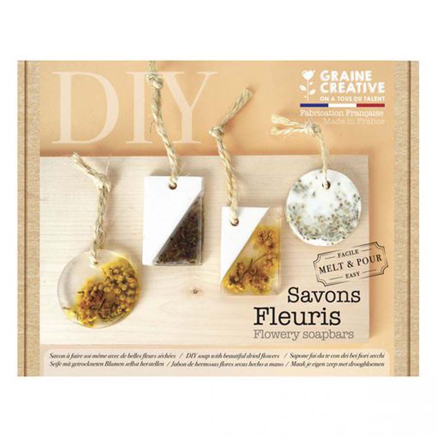 Kit DIY Jabones Flores