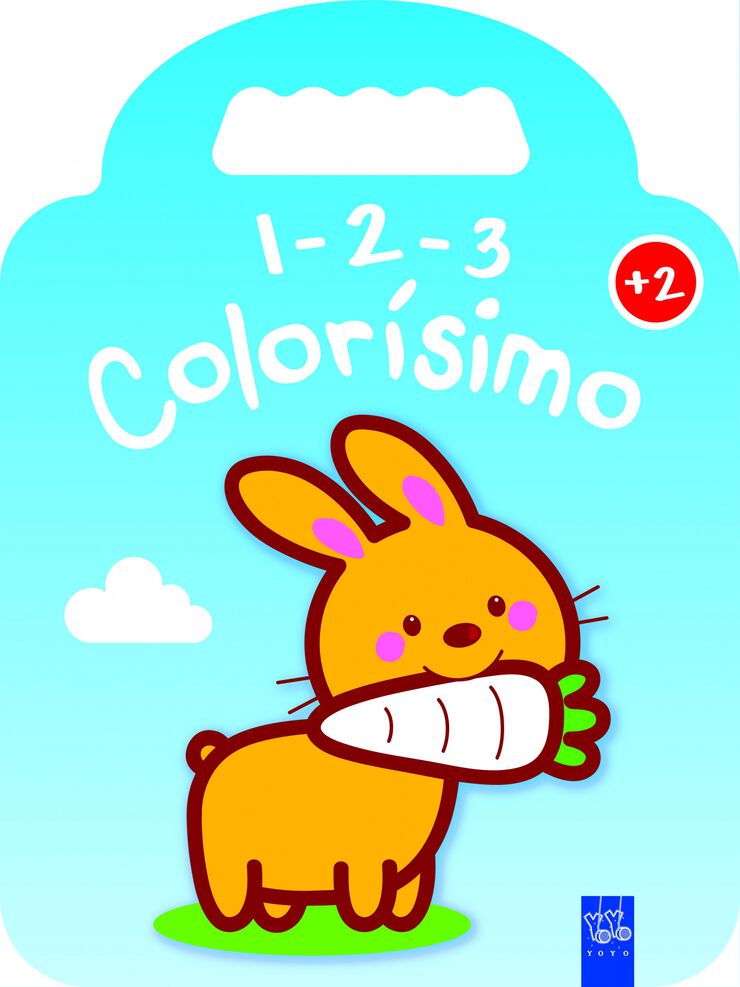 1-2-3 Colorísimo +2. Conejo