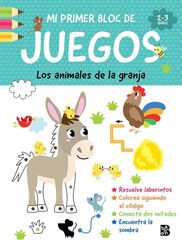 Mi primer bloc de juegos: Animales de la granja