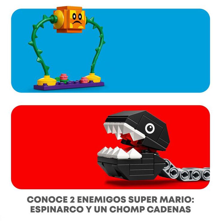 LEGO® Super Mario Set de Expansión: Batalla en la jungla contra el Chomp Cadenas V29 71381