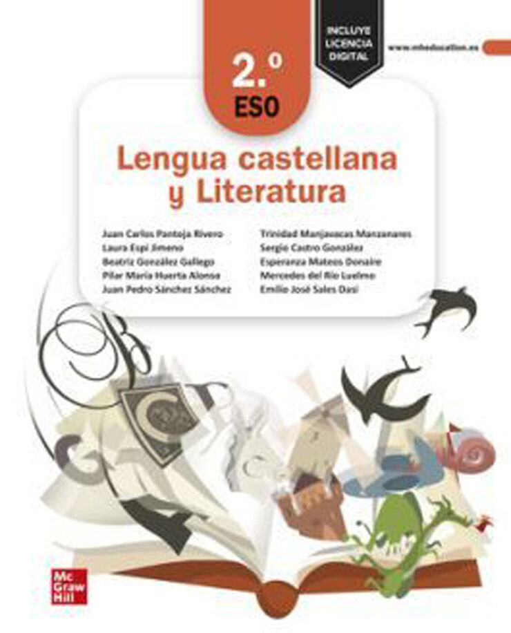 Lengua Castellana Y Literatura 2 Eso. Incl.Cuaderno De Ortografía. Edición Lomloe