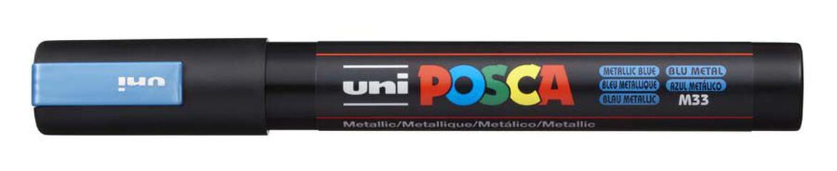 Retolador Posca PC-5M 1,8-2,5mm blau metall
