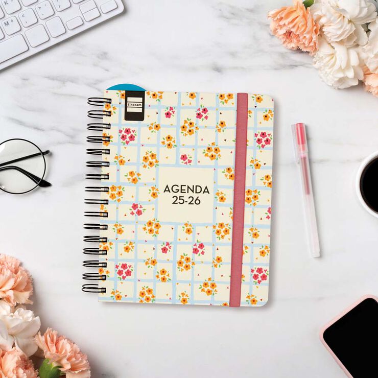 Agenda Finocam docente Magistral Design 1/4 sem/vista cas 2025-26 flower
