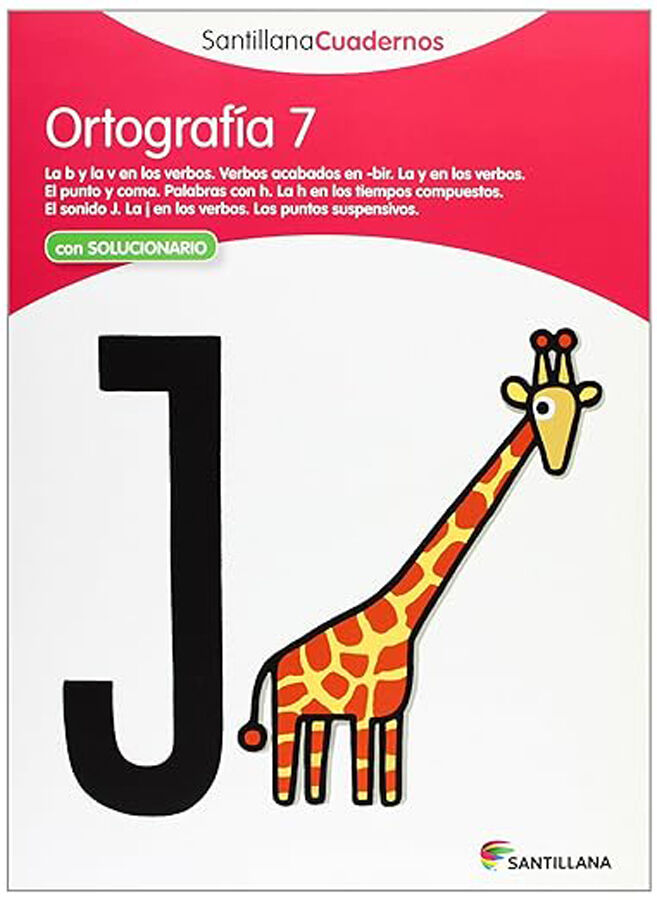 Ortograf&iacute;a Castellana 07 Primaria Santillana